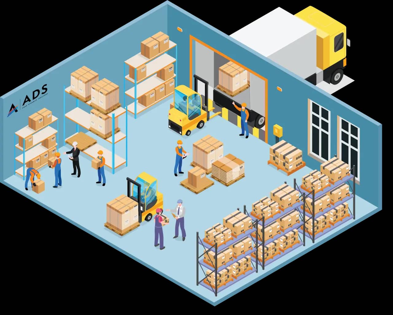 Inventory management system dashboard showing stock tracking and analytics