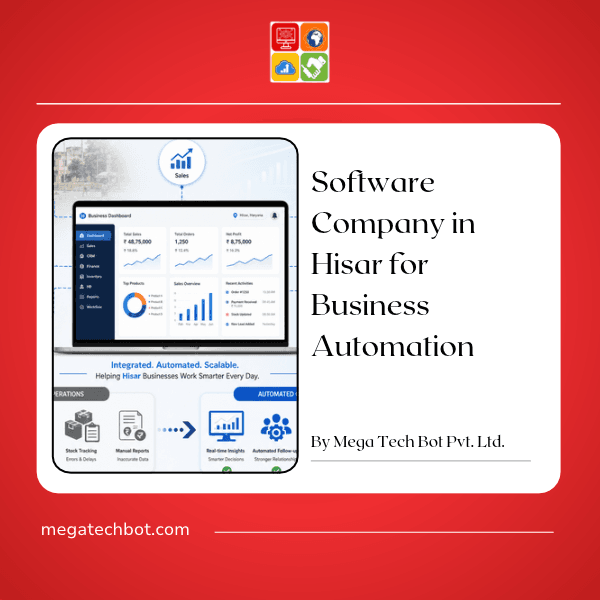 Software Company in Hisar for Business Automation: What Can Be Automated in a Growing Business?